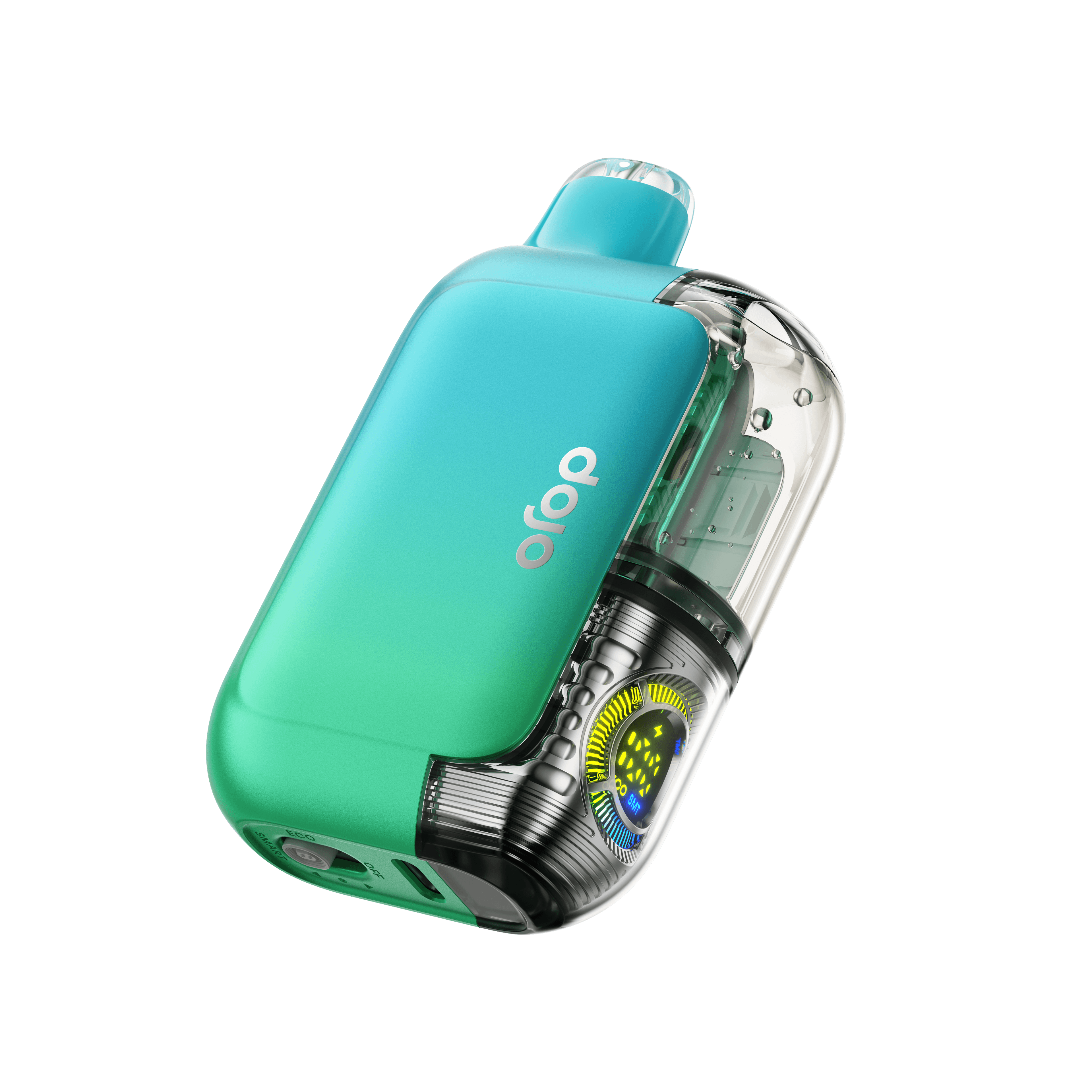 DOJO Purex 60K disposable vape with MIAMIMINT flavor, showing the sleek vape device with mint flavor packaging.