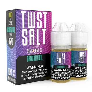 Twist E-Liquids Salt - 60ml (30ml 2-Pack) — Dragonthol