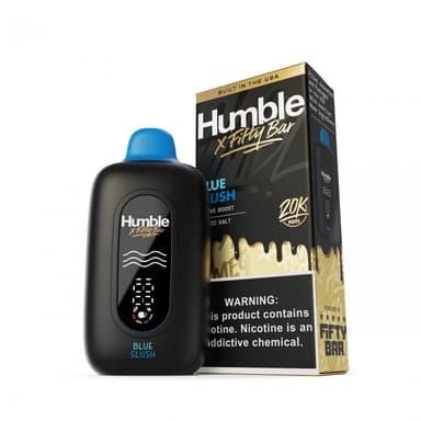 Fifty Bar 20K Disposable — Blue Slush (Humble X Fifty Bar)