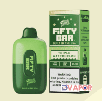 Fifty Bar 6500 Disposable — Triple Watermelon