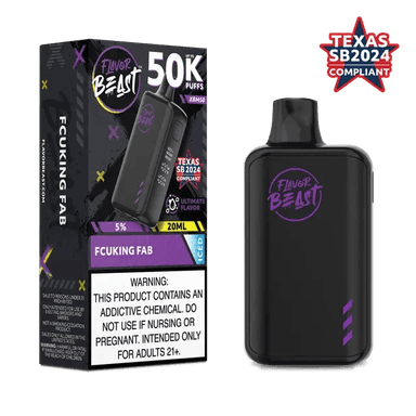 Flavor Beast XBM50 50K Disposable — Fcuking Fab ICED