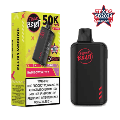 Flavor Beast XBM50 50K Disposable — Rainbow Skittz