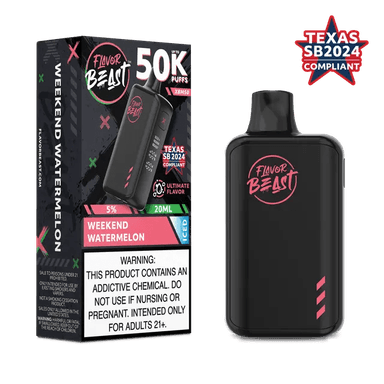 Flavor Beast XBM50 50K Disposable — Weekend Watermelon ICED