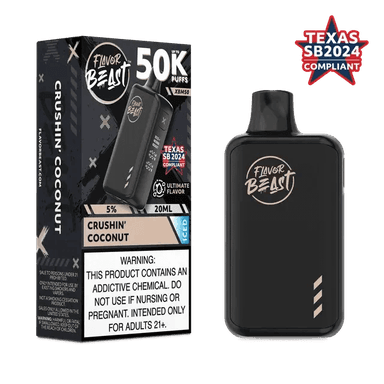 Flavor Beast XBM50 50K Disposable — Crushin' Coconut ICED