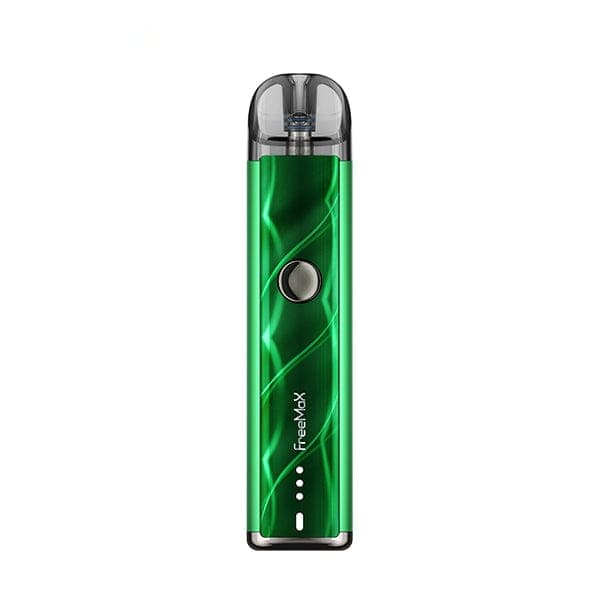 FreeMax Onnix 2 15W pod system hardware with sleek design and integrated mouthpiece, compact vaporizer device.