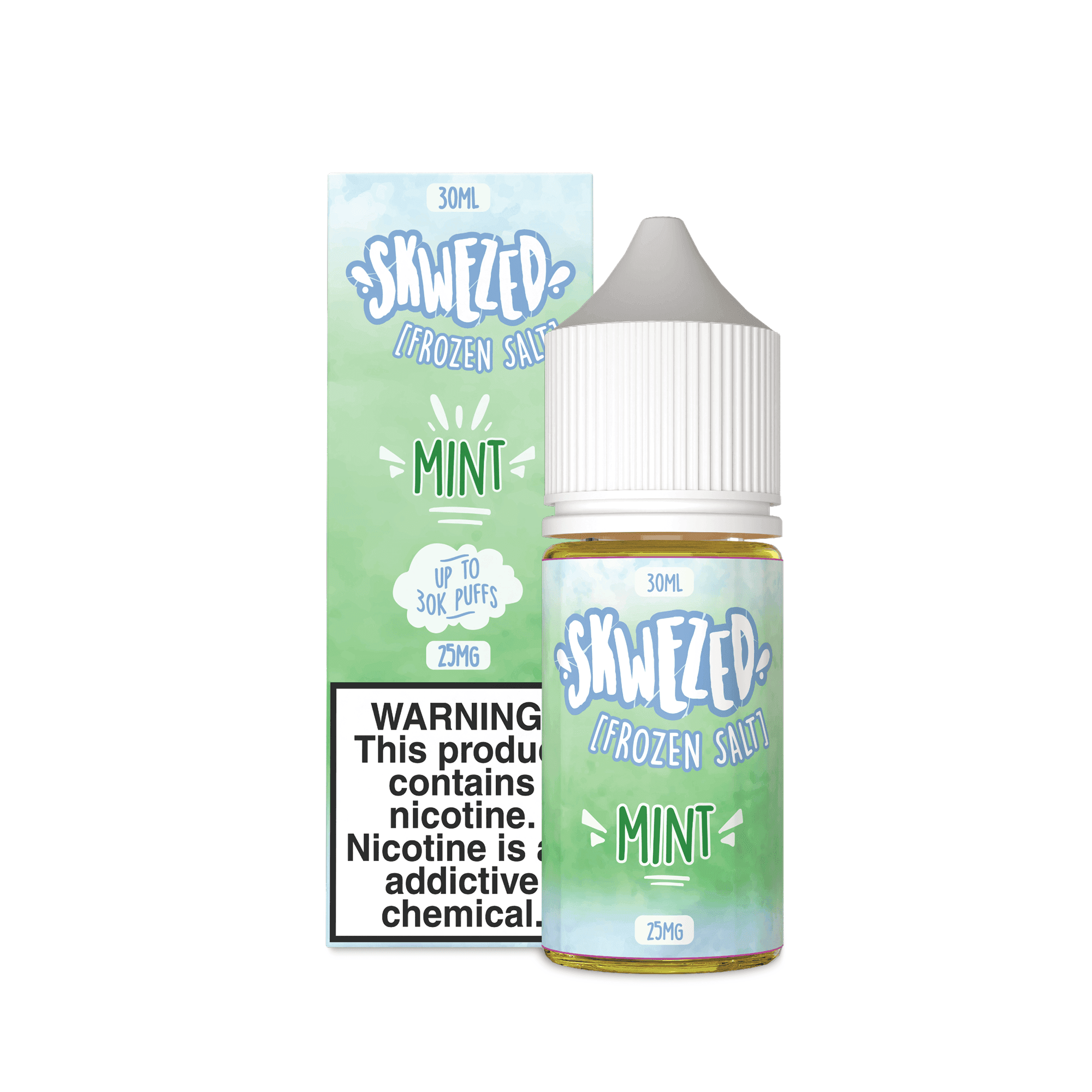 Skwezed Salt - 30mL — FROZEN Mint (Icy Fresh)