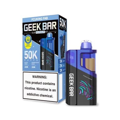 Geek Bar Clio Platinum Disposable Vape Kit – 50,000 Puffs — Fcking Fab