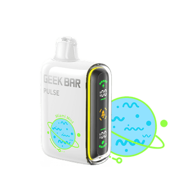 Geek Bar Pulse 15K Disposable Vape — Miami Mint - PLANET EDITION