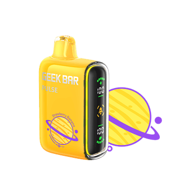 Geek Bar Pulse 15K Disposable Vape — Strawberry Banana - PLANET EDITION