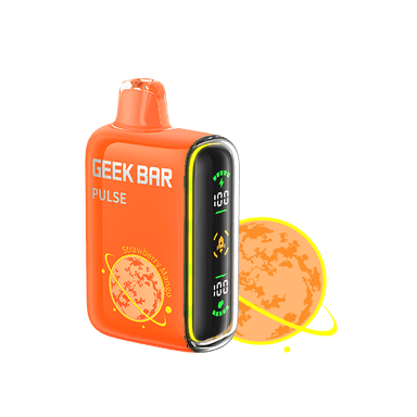Geek Bar Pulse 15K Disposable Vape — Strawberry Mango - PLANET EDITION