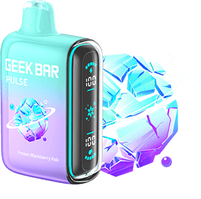 Geek Bar Pulse 15K Disposable Vape — Blackberry Fab - FROZEN EDITION