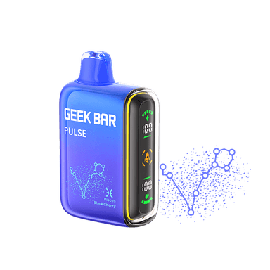 Geek Bar Pulse 15K Disposable Vape — Black Cherry - ZODIAC EDITION