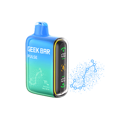 Geek Bar Pulse 15K Disposable Vape — Blue Mint - ZODIAC EDITION