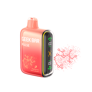 Geek Bar Pulse 15K Disposable Vape — Cherry Bomb - ZODIAC EDITION