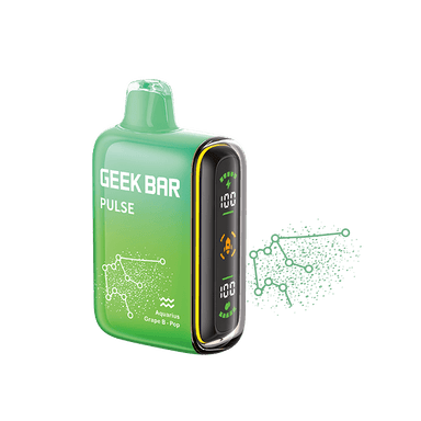 Geek Bar Pulse 15K Disposable Vape — Grape Blow Pop/B-Burst - ZODIAC EDITION