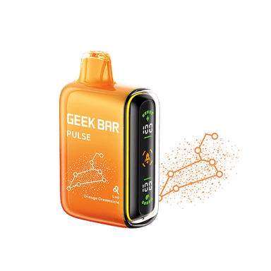 Geek Bar Pulse 15K Disposable Vape — Orange Creamsicle - ZODIAC EDITION