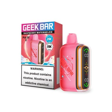Geek Bar Pulse 2 25k Disposable — Raspberry Watermelon
