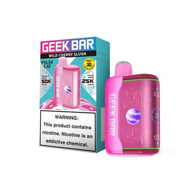 Geek Bar Pulse X2 50k Disposable — Wild Cherry Slush