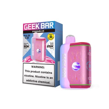 Geek Bar Pulse X2 50k Disposable — Pink and Blue