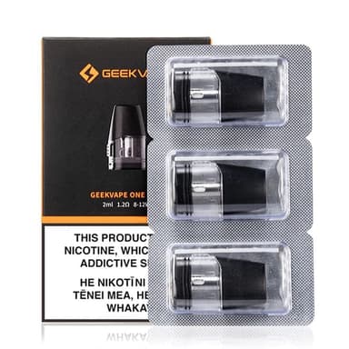 GeekVape Aegis One Replacement Pods — 1.2 ohm 2mL Pods 8-12W