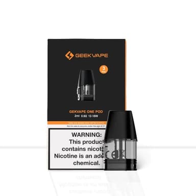 GeekVape Aegis One Replacement Pods — 0.8 ohm 2mL Pods 12-16W