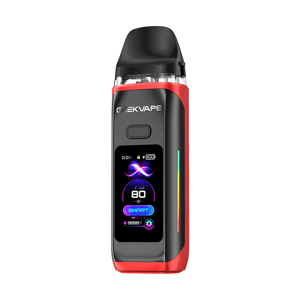 GeekVape Digi Max 80W pod mod kit showing the compact device with adjustable wattage and sleek design.