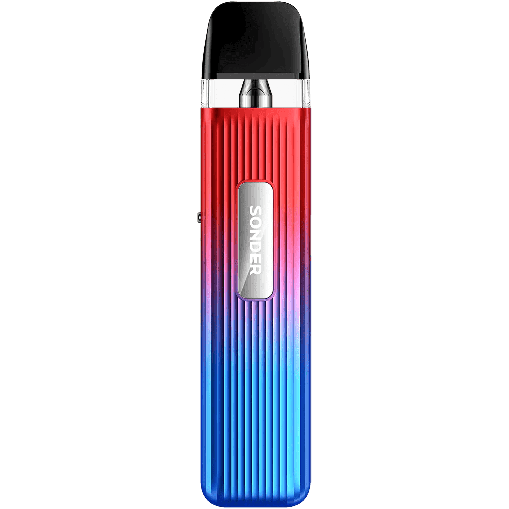 GeekVape Sonder Q 20W Pod Kit hardware with sleek design, compact size, and replaceable pod for vaping.