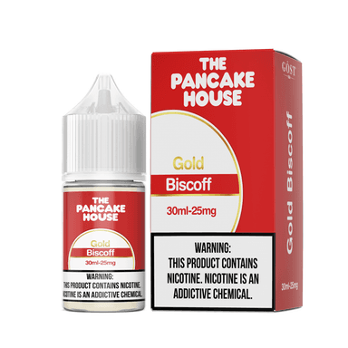The Pancake House Salt - 30mL — Gold Biscoff