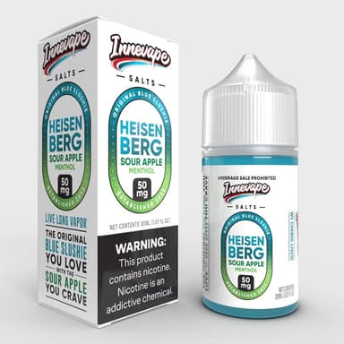Innevape E-Liquids Salt - 30mL — Heisenberg Sour Apple Menthol