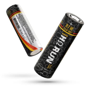 HOHM RUN XL 21700 4007mAh 30.3A Battery — 2-Pack