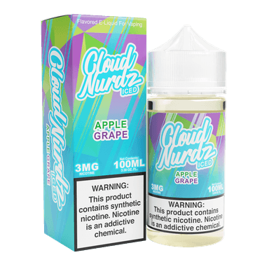 Cloud Nurdz - 100mL — ICED Apple Grape
