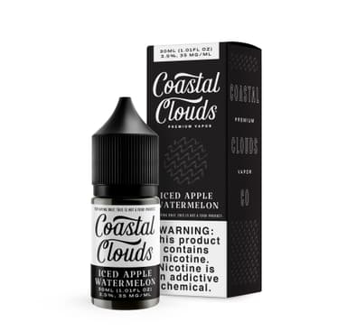 Coastal Clouds Salt - 30mL — ICED Apple Watermelon