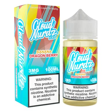 Cloud Nurdz - 100mL — ICED Banana Dragon Berry