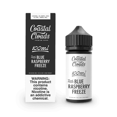 Coastal Clouds - Freebase — ICED Blue Raspberry FREEZE
