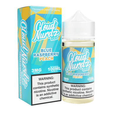 Cloud Nurdz - 100mL — ICED Blue Raspberry Peach