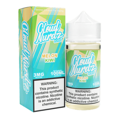 Cloud Nurdz - 100mL — ICED Melon Kiwi