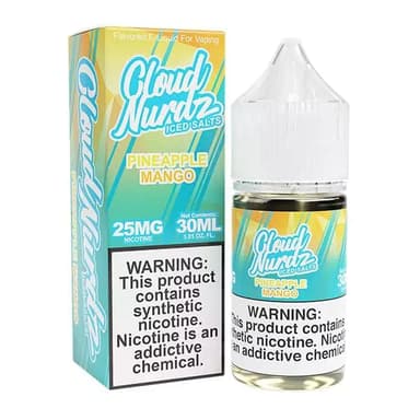 Cloud Nurdz Salt - 30mL — ICED Pineapple Mango