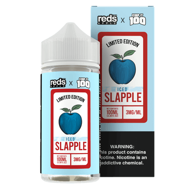 Red's Apple E-Juice x Keep It 100 - 100mL — ICED Slapple