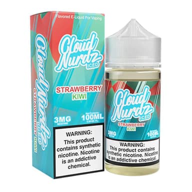 Cloud Nurdz - 100mL — ICED Strawberry Kiwi
