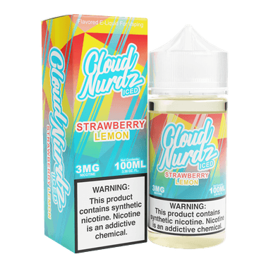 Cloud Nurdz - 100mL — ICED Strawberry Lemon