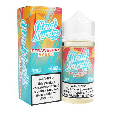 Cloud Nurdz - 100mL — ICED Strawberry Mango