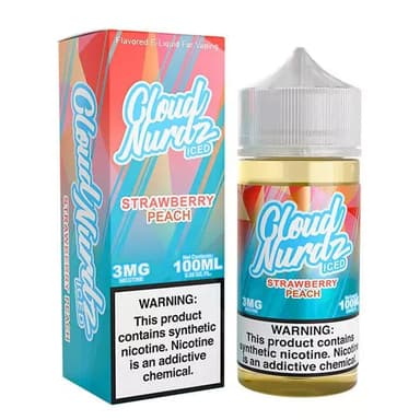 Cloud Nurdz - 100mL — ICED Strawberry Peach