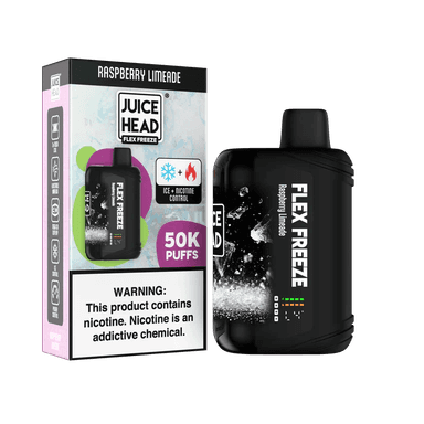 Juice Head Flex Freeze 50K Puffs — Raspberry Limeade