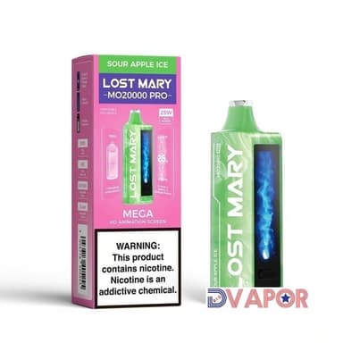 Lost Mary MO20000 Pro Disposable — Sour Apple Ice