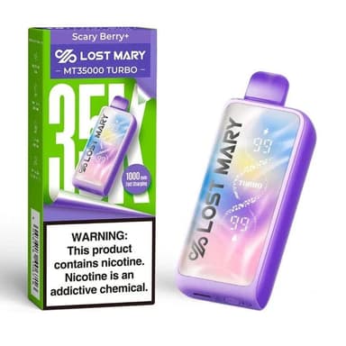 Lost Mary MT35000 Turbo Disposable — Blue Razz ICE