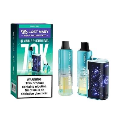Lost Mary NERA 70K Disposable KIT | Includes 2 PODS — Miami Mint