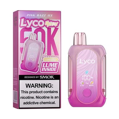 LYCO MINI BOX 50K Disposable — Pink Razz ICE