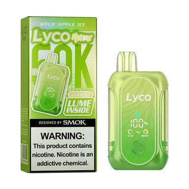LYCO MINI BOX 50K Disposable — Sour Apple ICE