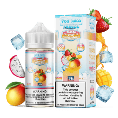 Pod Juice - 100mL — Mango Strawberry Dragonfruit FREEZE