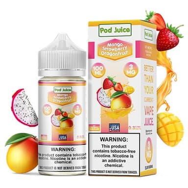 Pod Juice - 100mL — Mango Strawberry Dragonfruit